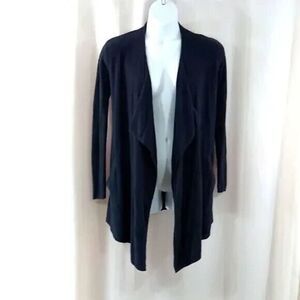 Barefoot Dreams cozy chic lite women's size S/M blue cardigan